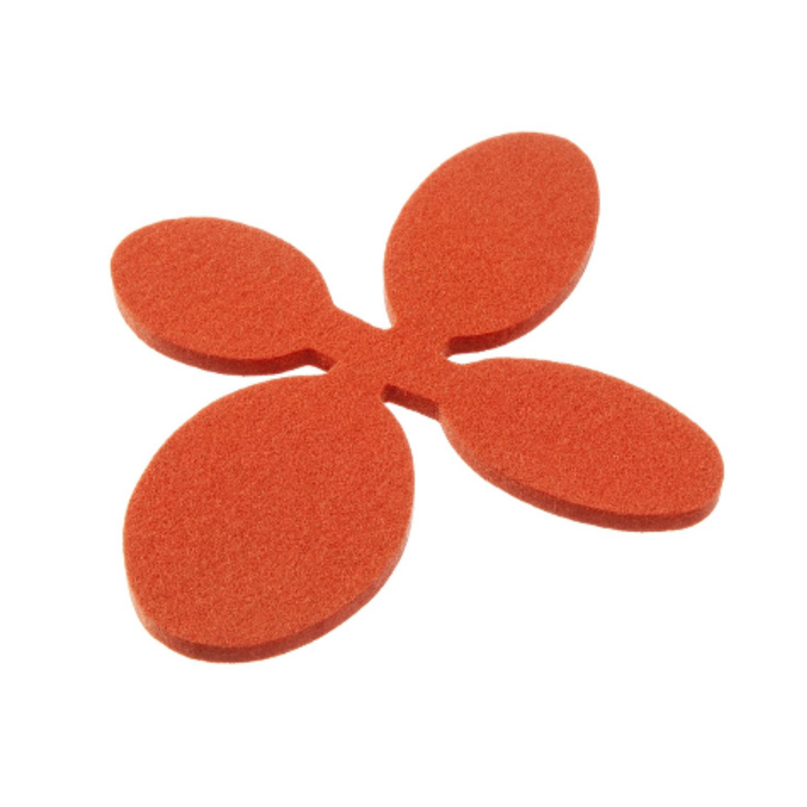 Felt Trivet, Small, Rosehip Orange