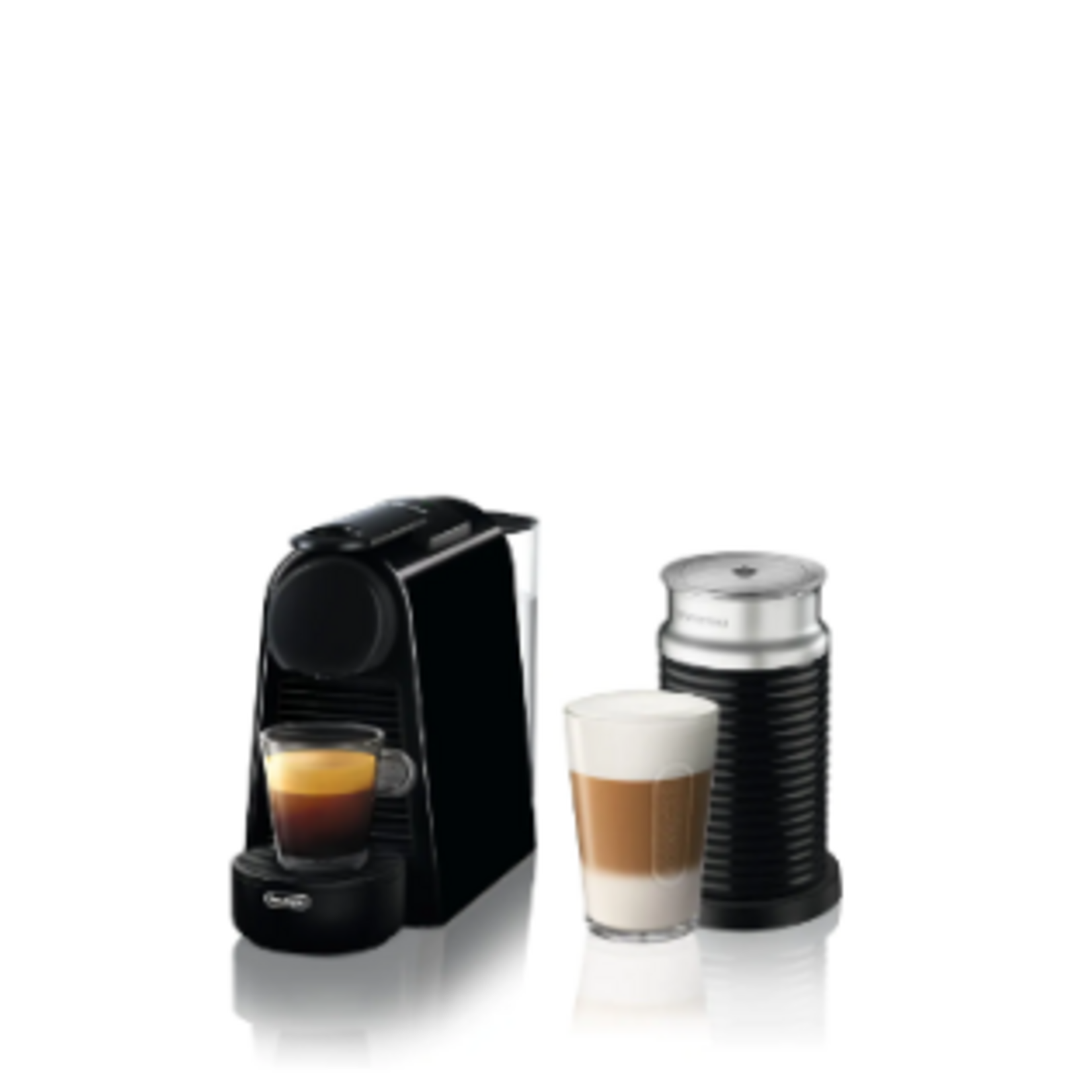 Essenza Mini, w/ Aeroccino, Black