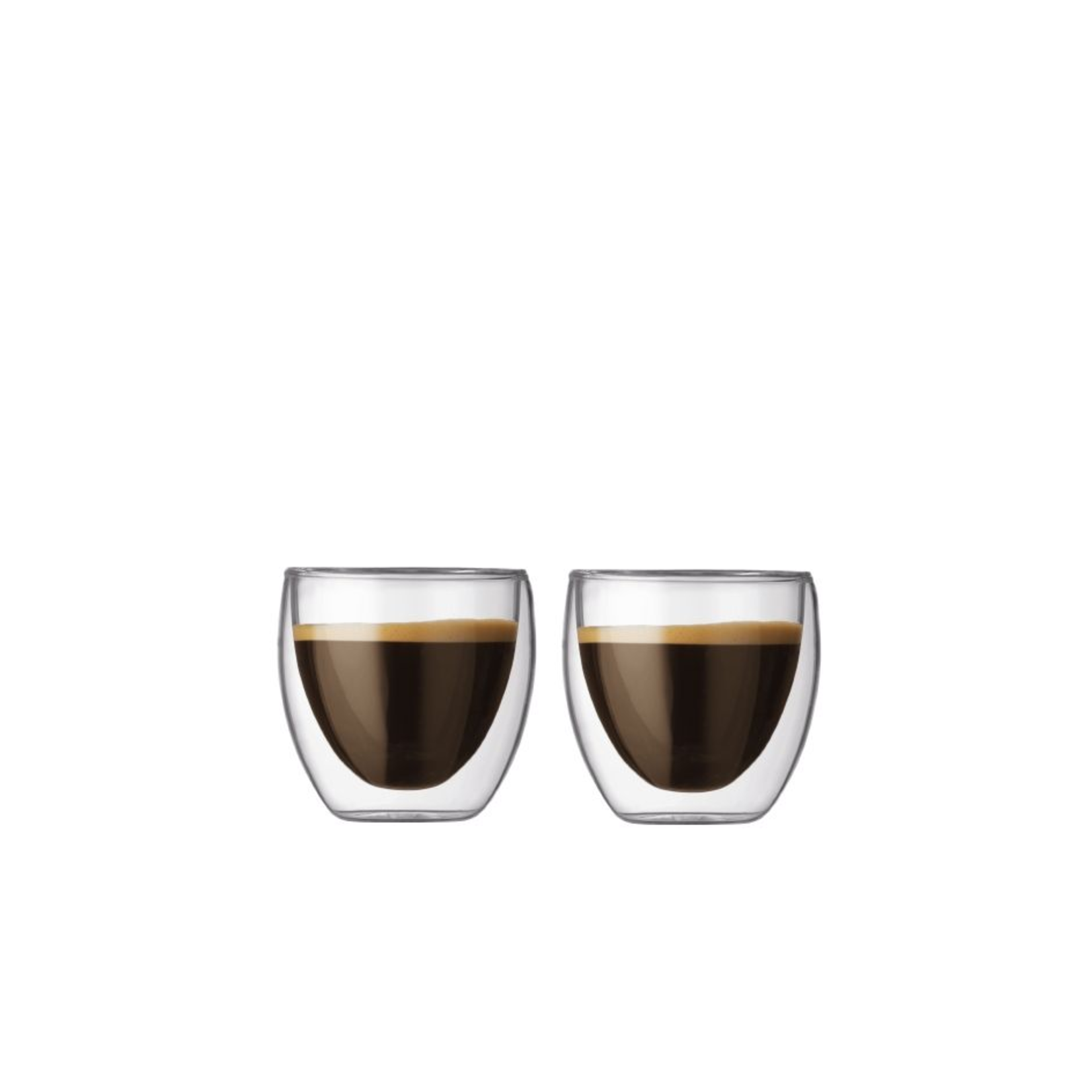 Bodum Pavina Glasses Extra Small 2.5 oz Set2 | Bodum