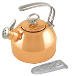 Chantal Classic Copper Whistling Teakettle