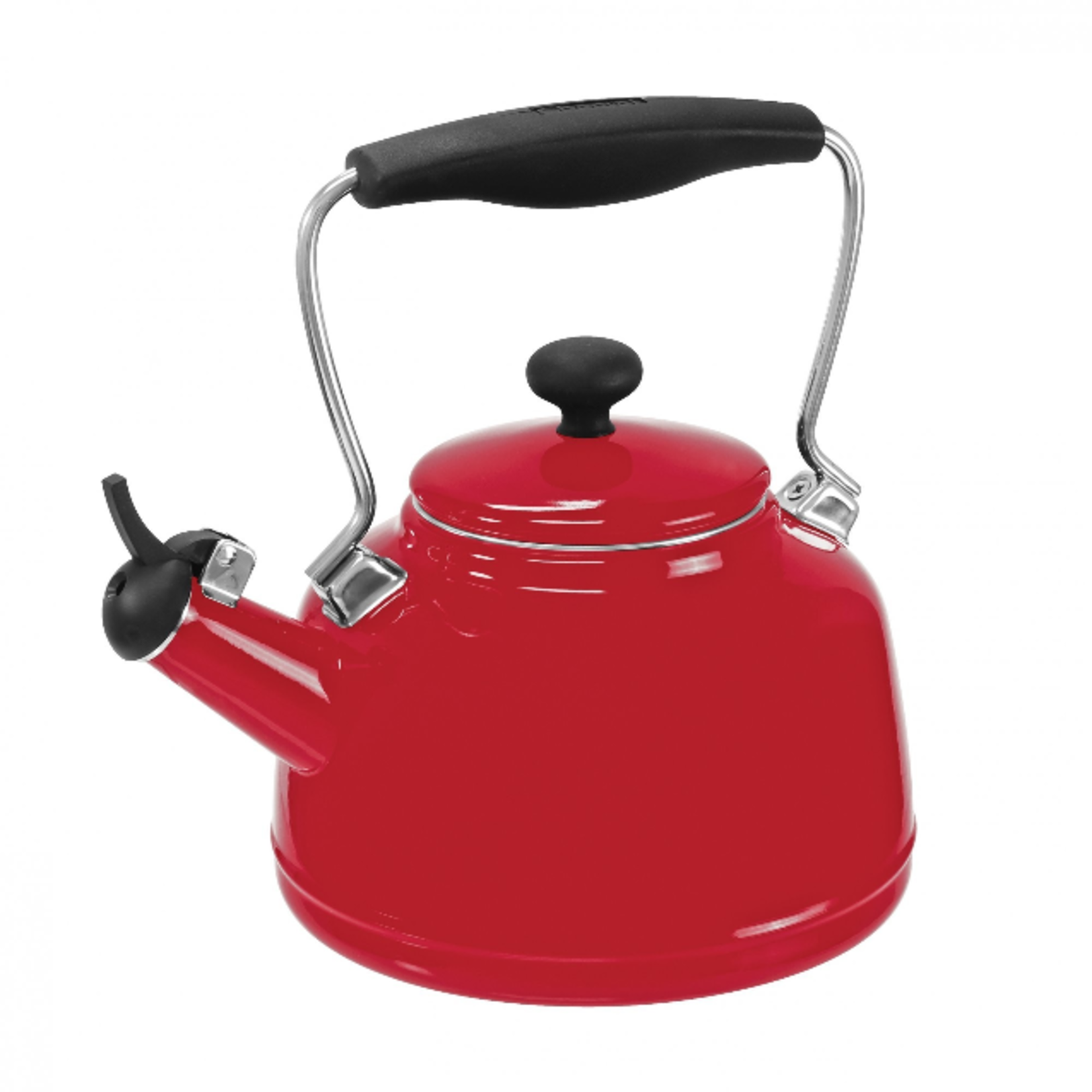 Chantal 1.7 QT VINTAGE TK W EOS LID - GLOSS CHILI RED