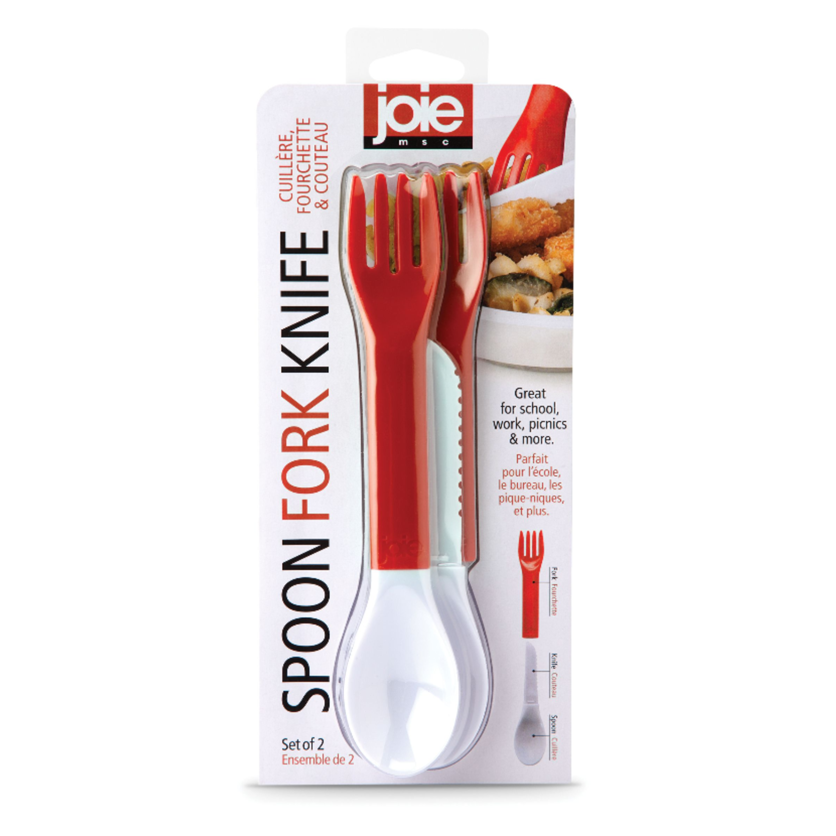Harold Import Co. Joie 3 in 1 Cutlery on the Go | Harold Import Co.