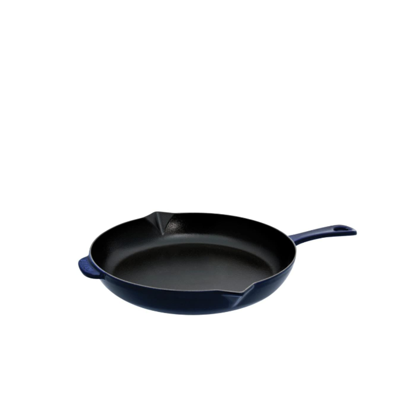 Staub Staub Cast Iron 12-inch, Fry Pan, Dark Blue