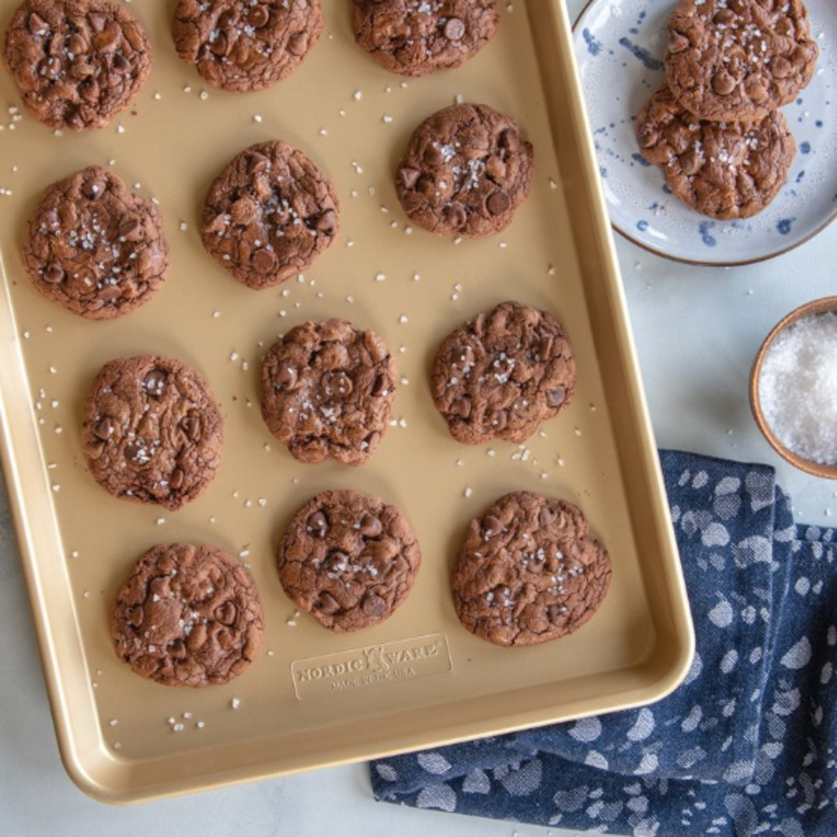 Nordicware Half Sheet,17.75x12.87x1, Gold | Nordicware