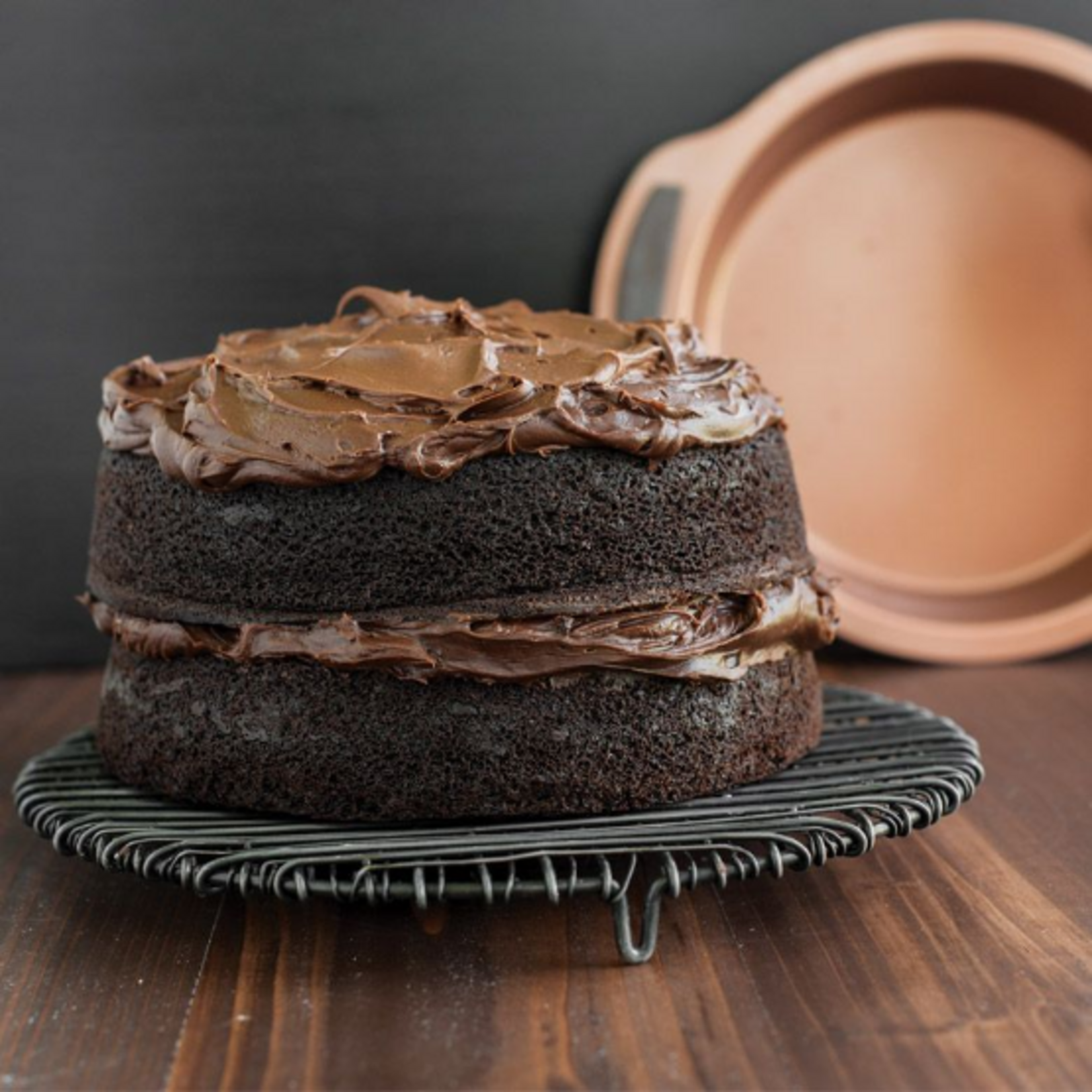 Nordicware 9" Round Layer Cake Pan, Copper NS | Nordicware