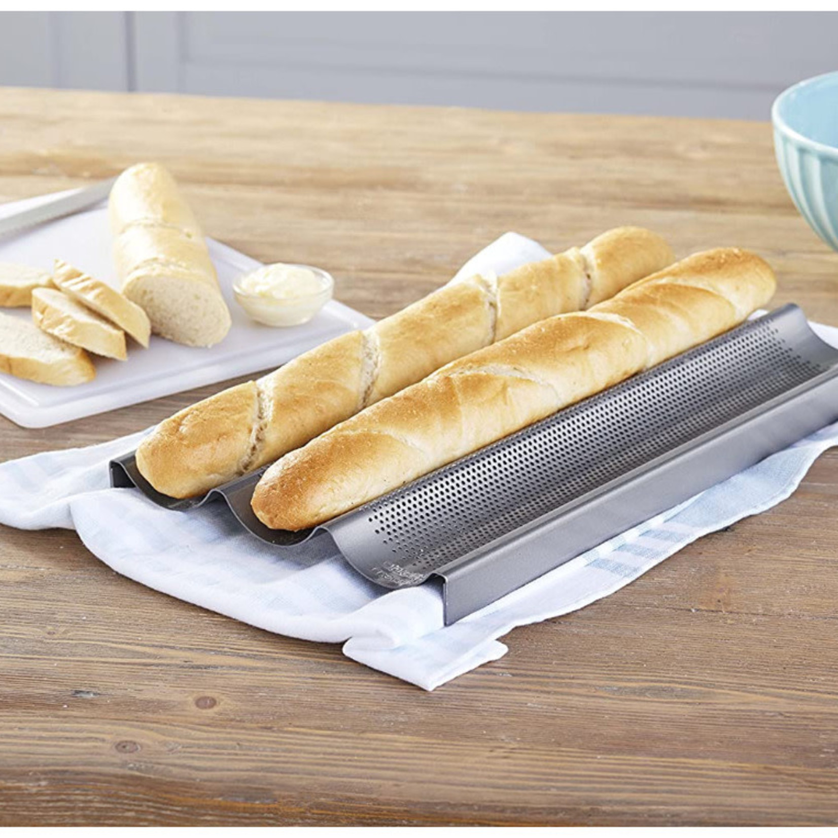 CM Perforated Baguette Pan | Lifetime Brands