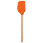 Tovolo Flex-Core Wood Spatula, Orange Peel | Tovolo