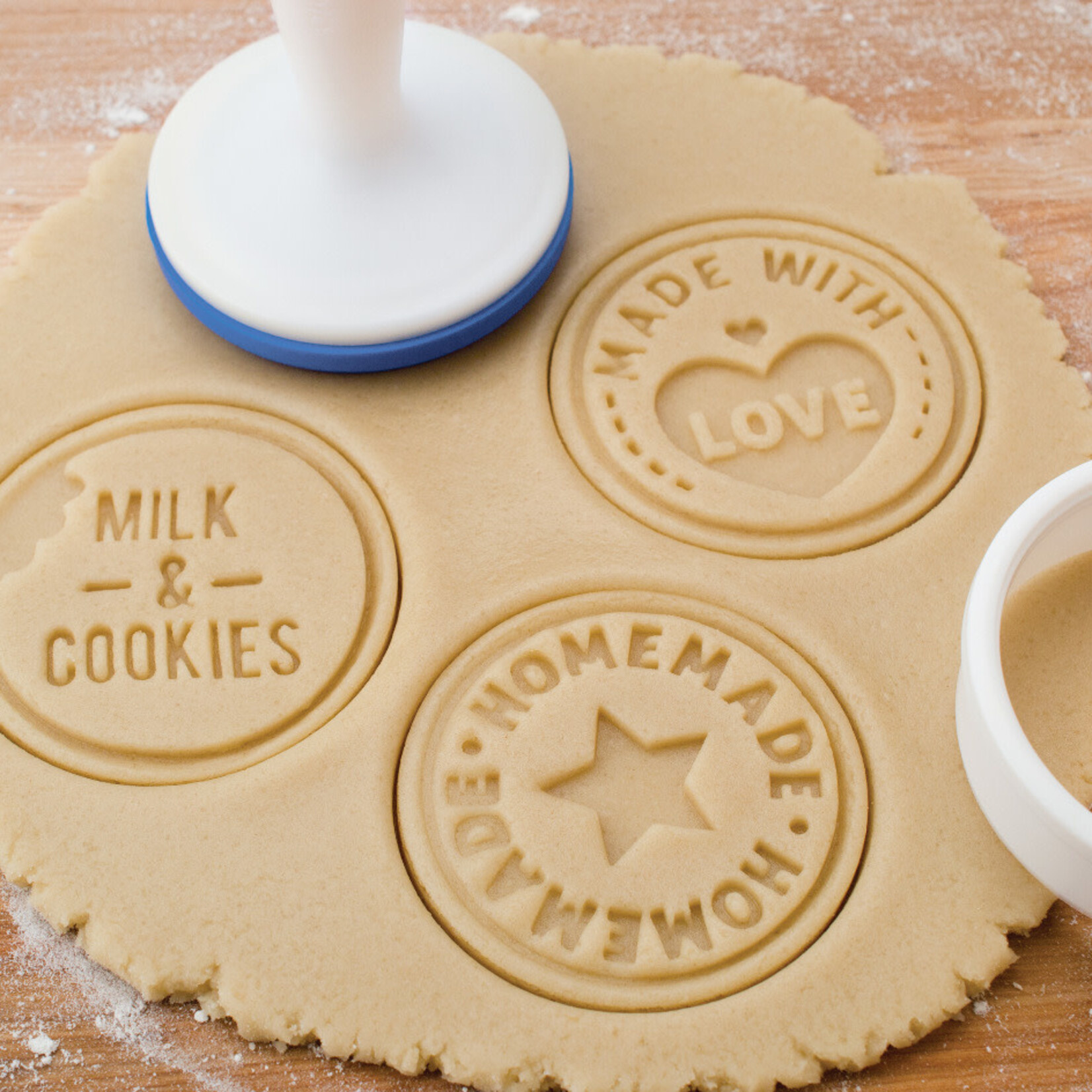 Tovolo Cookie Stamps, Home/Love/Milk | Tovolo