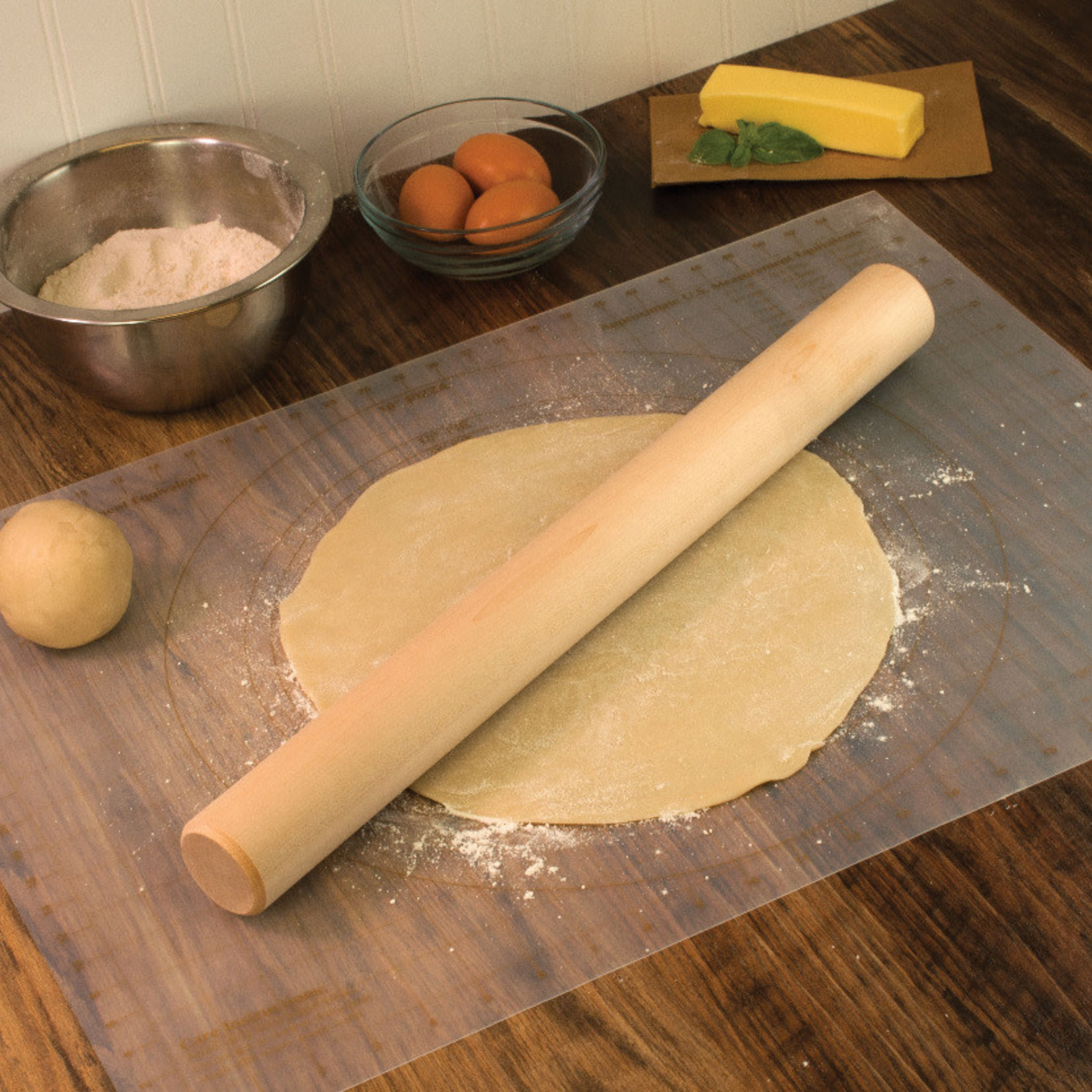 Harold Import Co. Mrs. Anderson's Baking Hardwood Bakers Pin 20in | Harold Import Co.