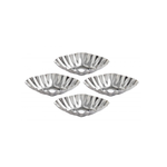 Harold Import Co. Tartlet Mold, Fluted Diamond, 3x1, 4pc Sandbakkel | Harold Import Co.