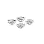 Harold Import Co. Tartlet Mold, Fluted Round, 3x1, 4pc Sandbakkel | Harold Import Co.