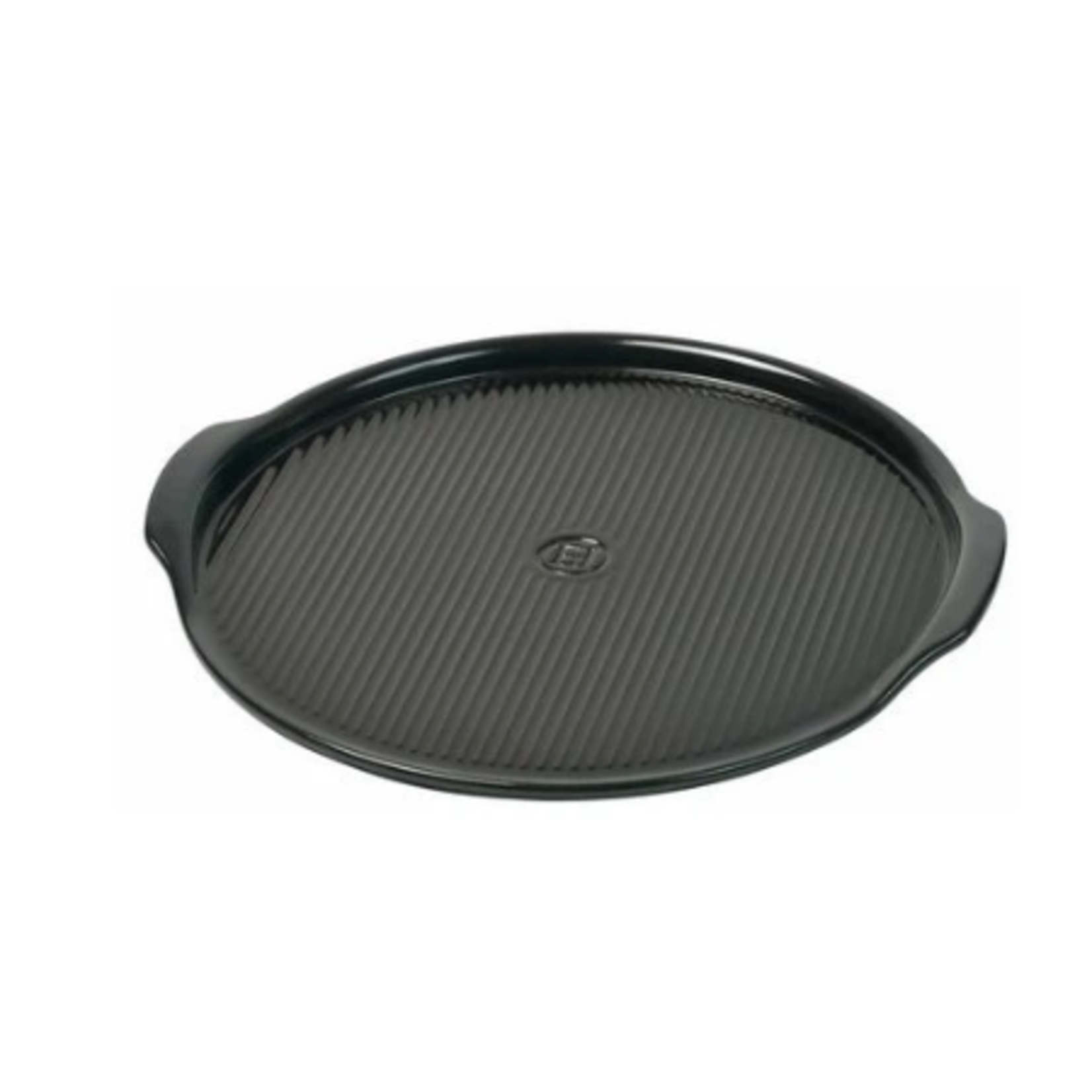 Emile Henry CHARCOAL Pizza Stone (ridged) - 14.5"