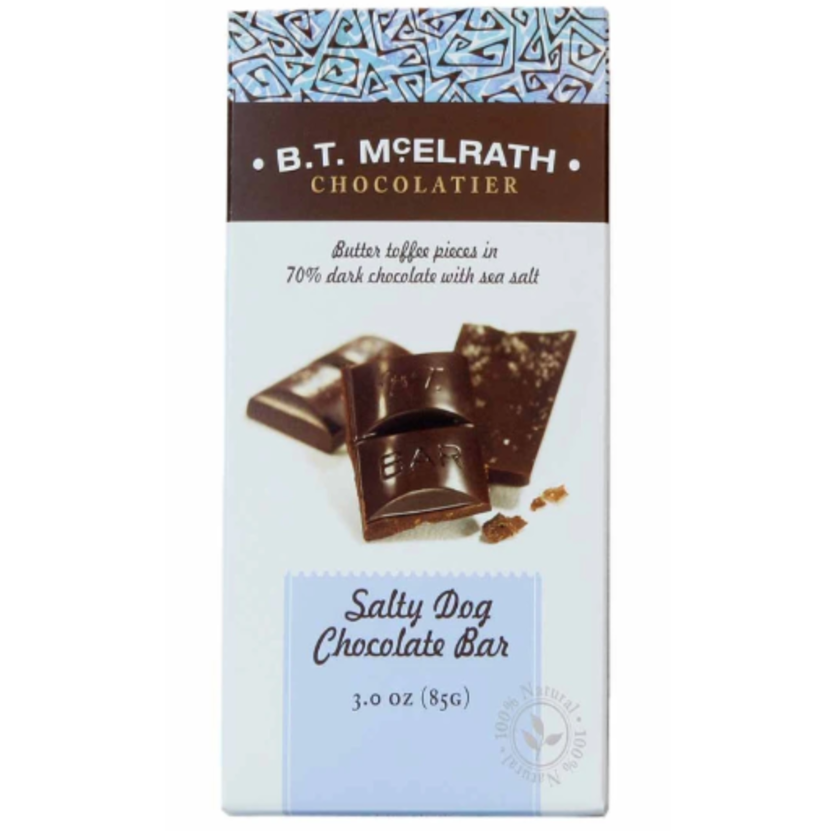 BT McElrath Salty Dog Choc Bar, 3 oz | BT McElrath
