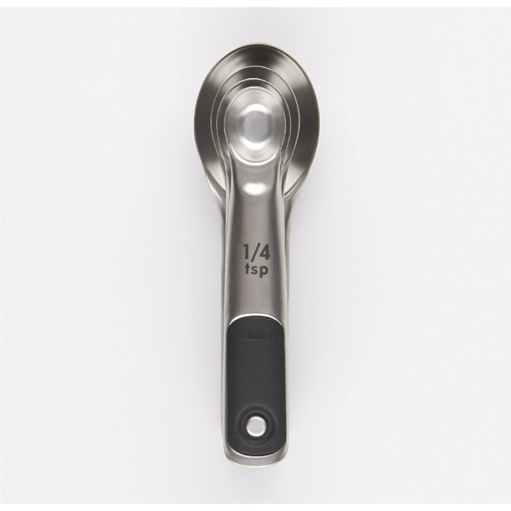 OXO 4 Pc Stainless Steel Measuring Spoons - Magnets | OXO Good Grips