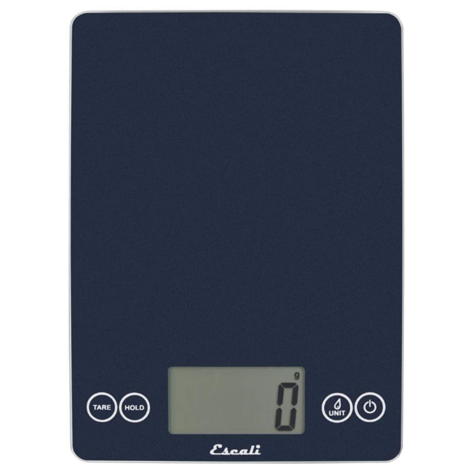 Escali Arti Glass Digital Scale, blue