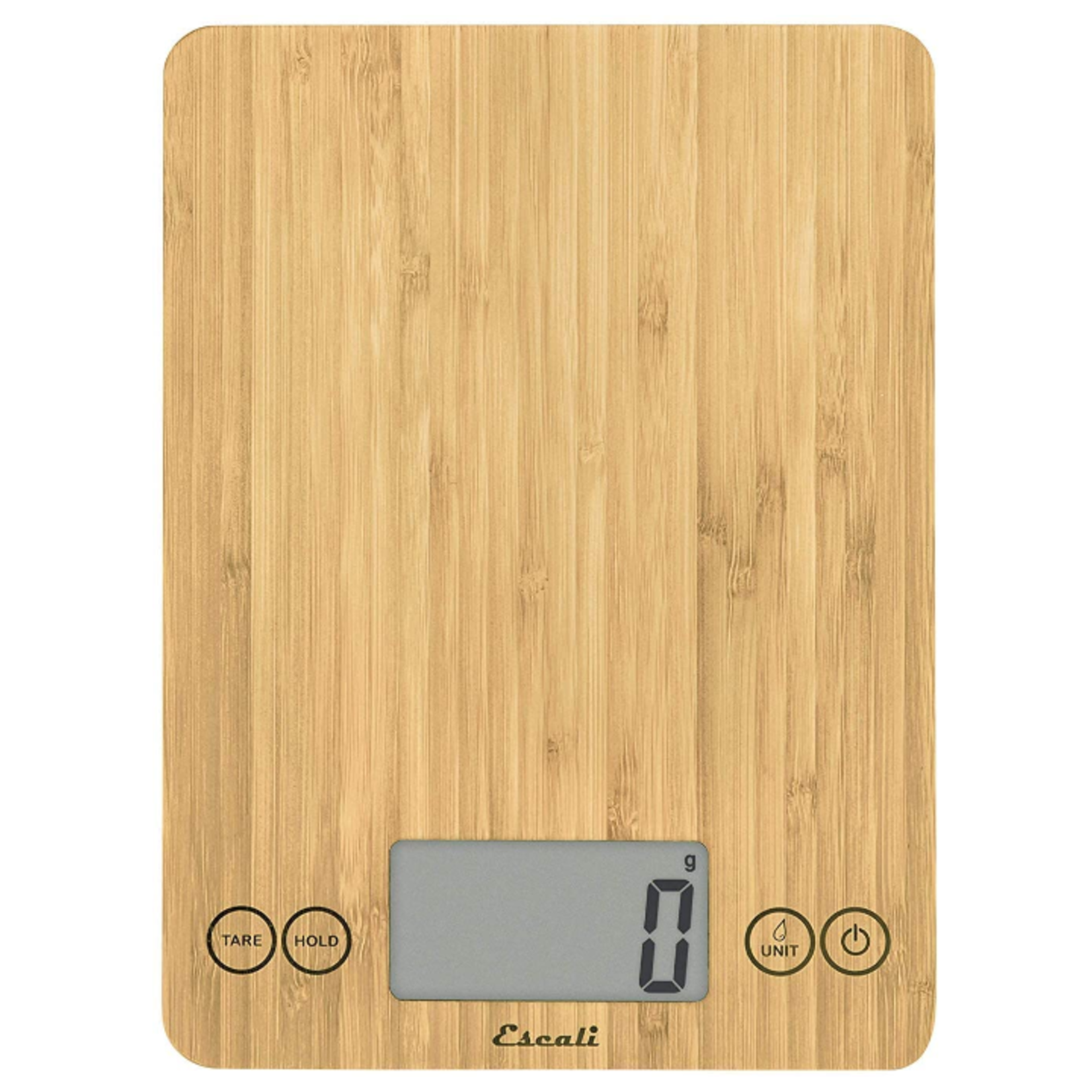 Escali Arti Digital Scale, eco bamboo | Escali