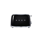 Smeg 2 Slice Toaster - Black | Smeg