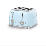 Smeg 4x4 Slot Toaster, Pastel Blue | Smeg