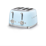 Smeg Smeg 4 Slot Toaster, Pastel Blue