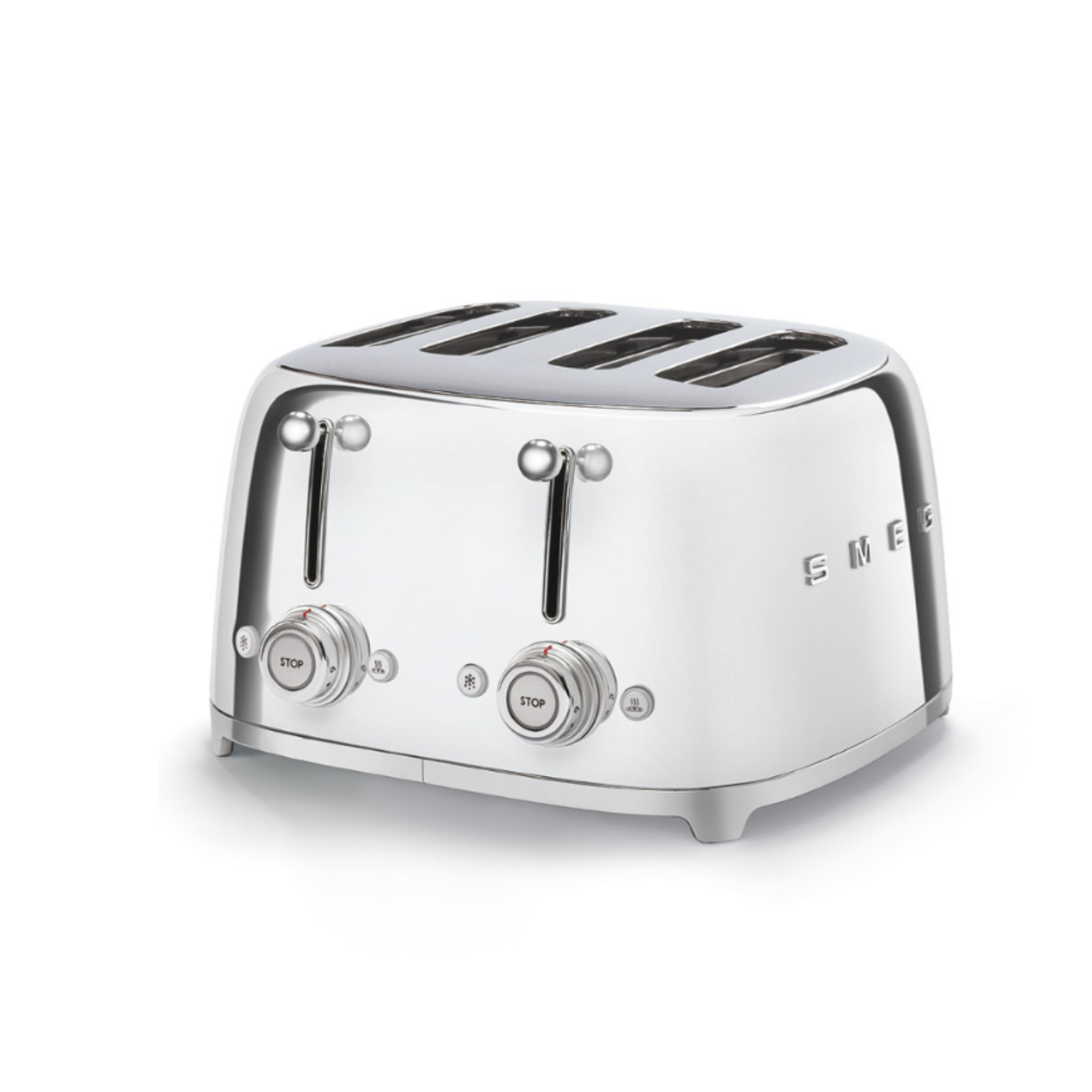 Smeg 4x4 Toaster, Chrome | Smeg