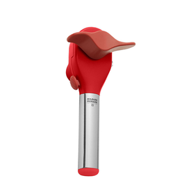 Kuhn Rikon Auto Deluxe Safety LidLifter Can Opener, Red
