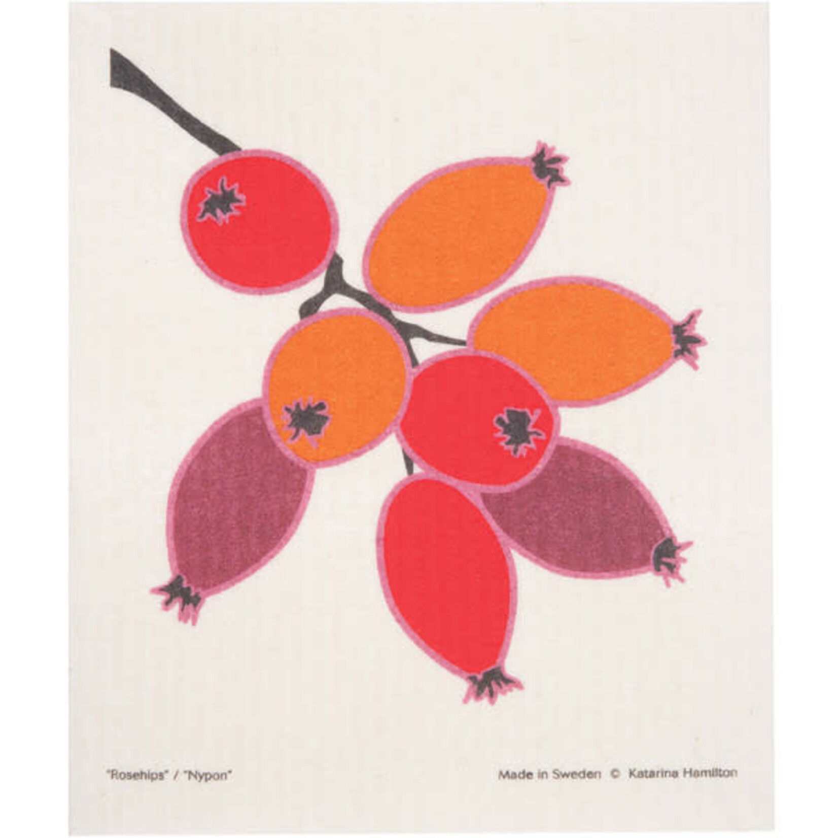 Cose Nuove Swedish Dishcloth, Rosehips | Cose Nuove