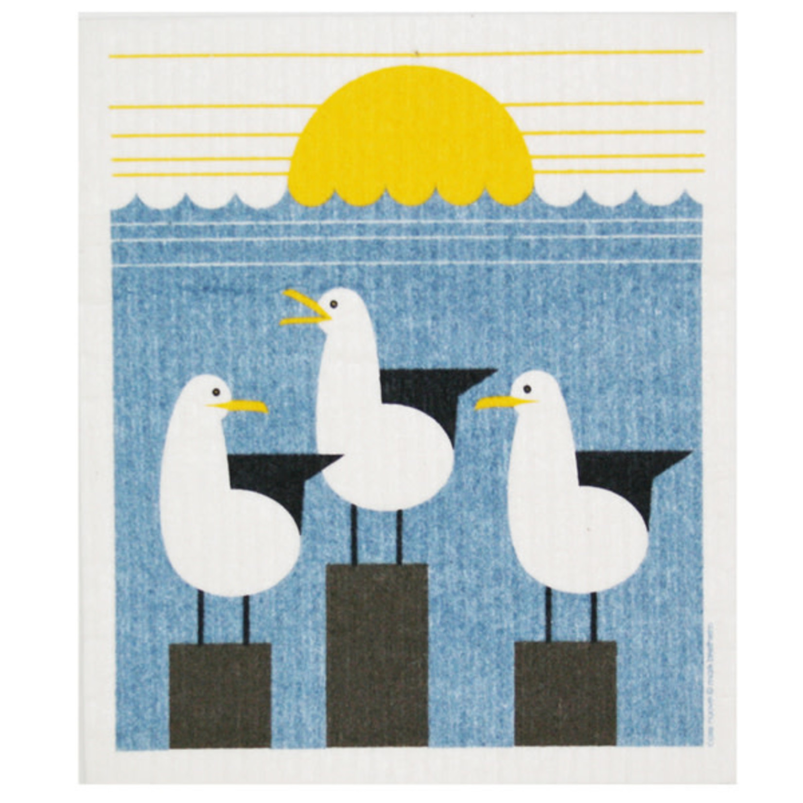 Cose Nuove Swedish Dishcloth, Seagull | Cose Nuove