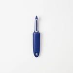 GIR (Get it Right) Peeler, I-Handle Serrated, Navy | GIR (Get it Right)