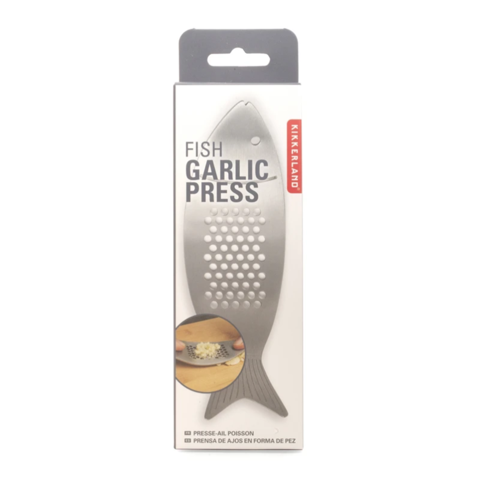 Kikkerland Fish Garlic Rocker | Kikkerland