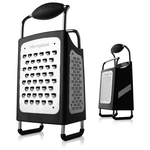 Microplane 4-sided Box Grater, black | Microplane