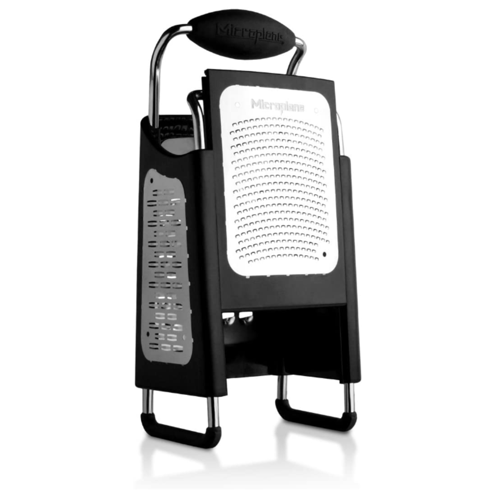 Microplane 4-sided Box Grater, black | Microplane