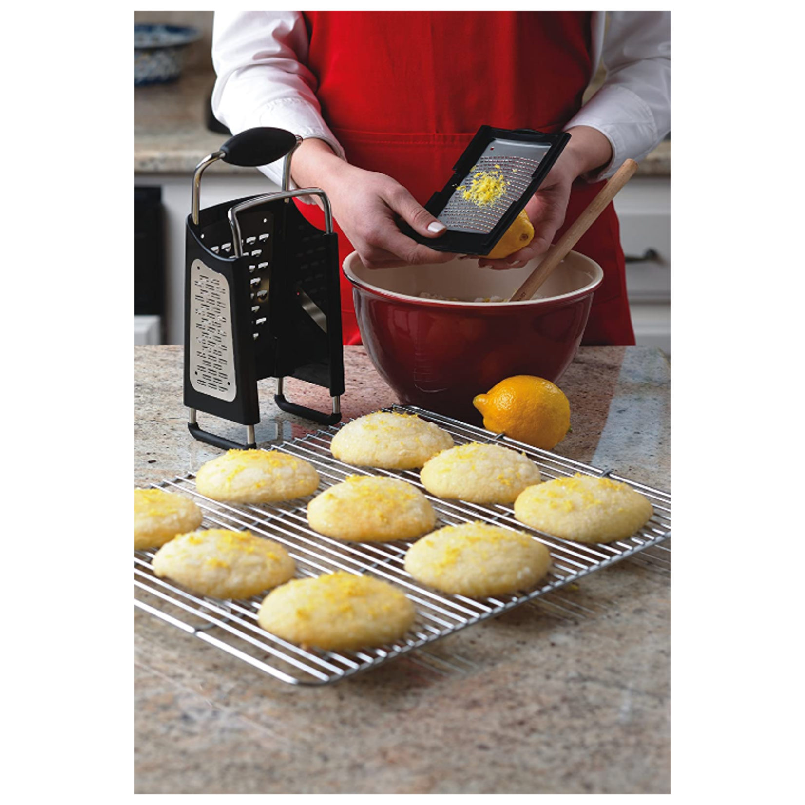 Microplane 4-sided Box Grater, black | Microplane