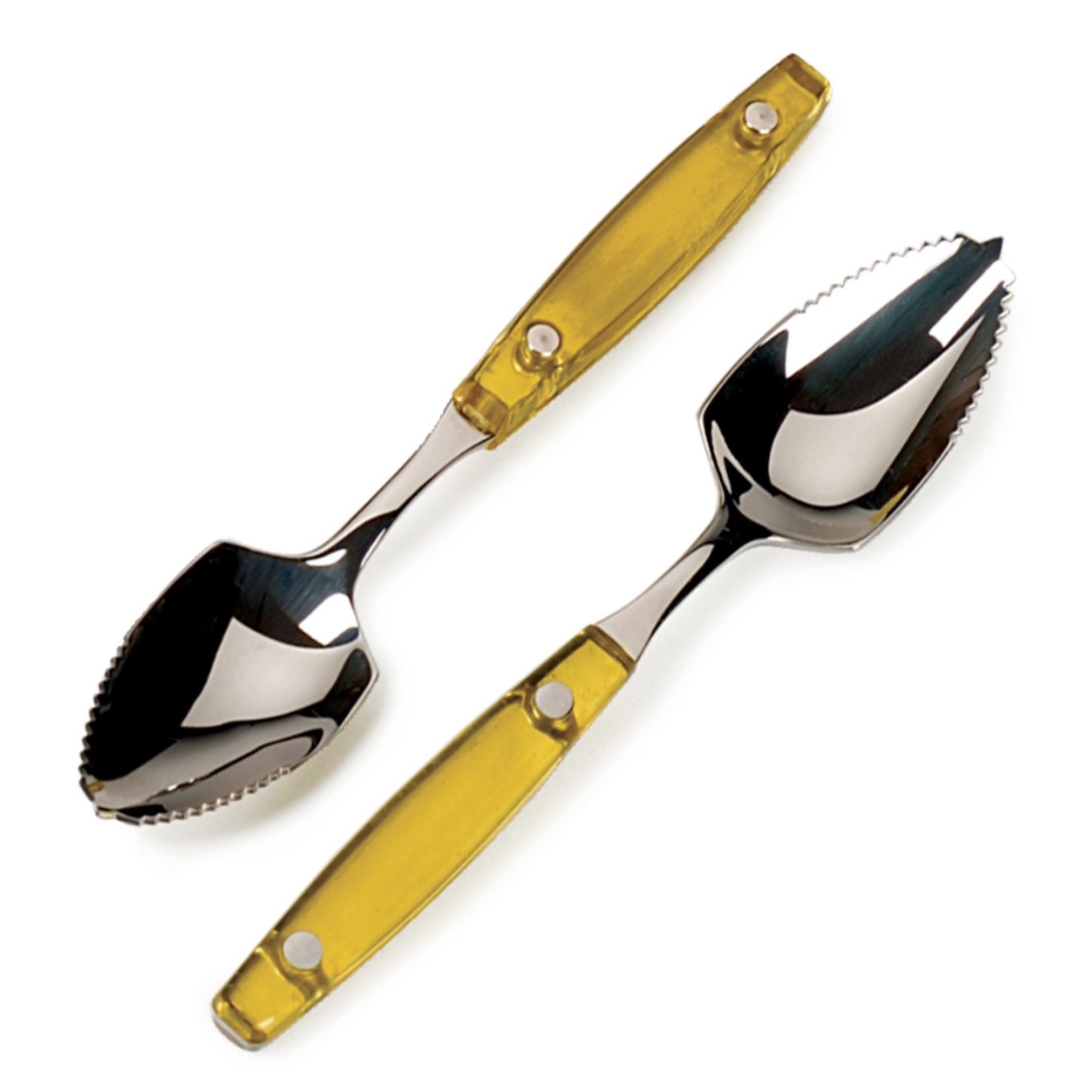 RSVP Grapefruit Spoon, Acrylic Handle, Set/2 | RSVP