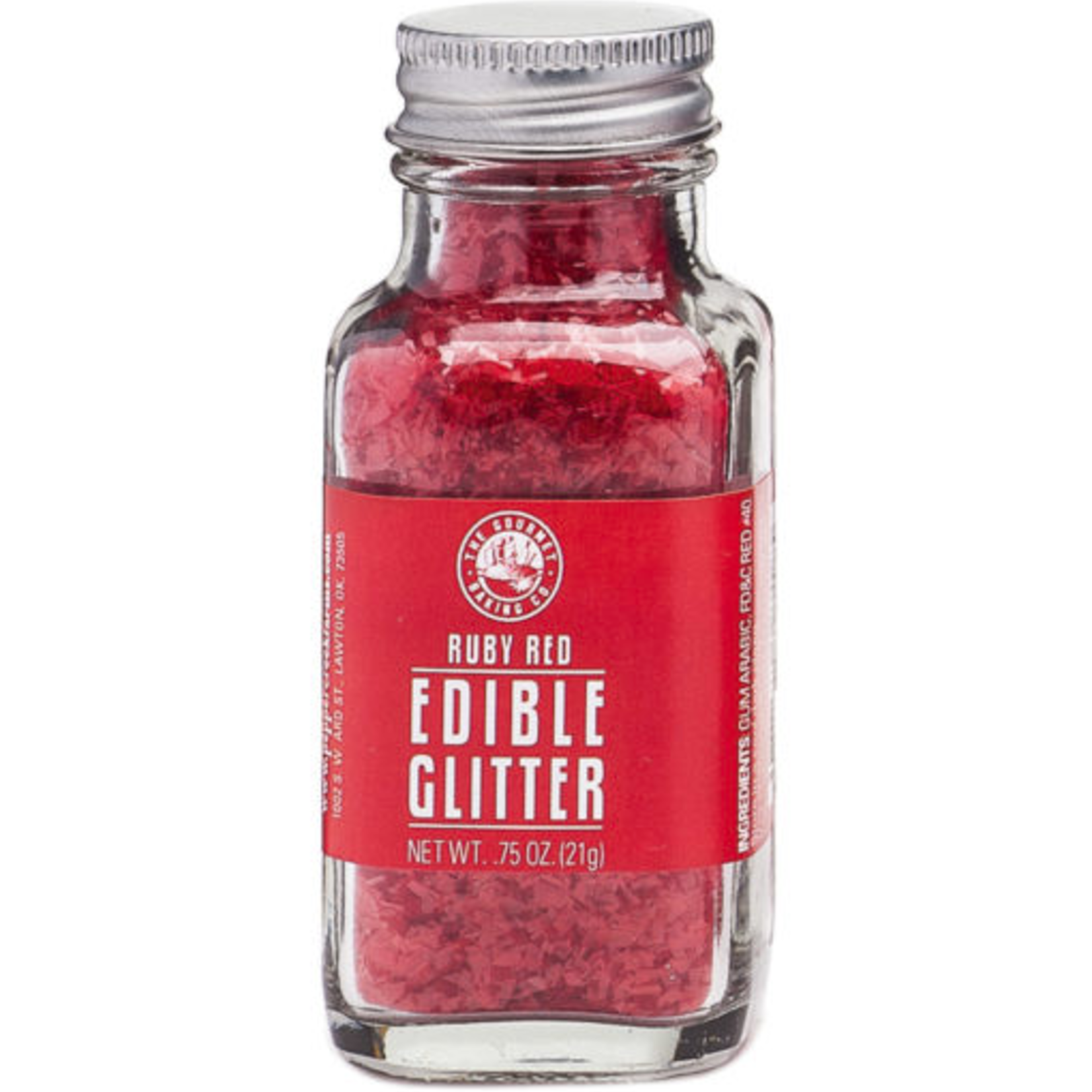 Pepper Creek Farms Ruby Red Edible Glitter 0.75 Oz. | Pepper Creek Farms