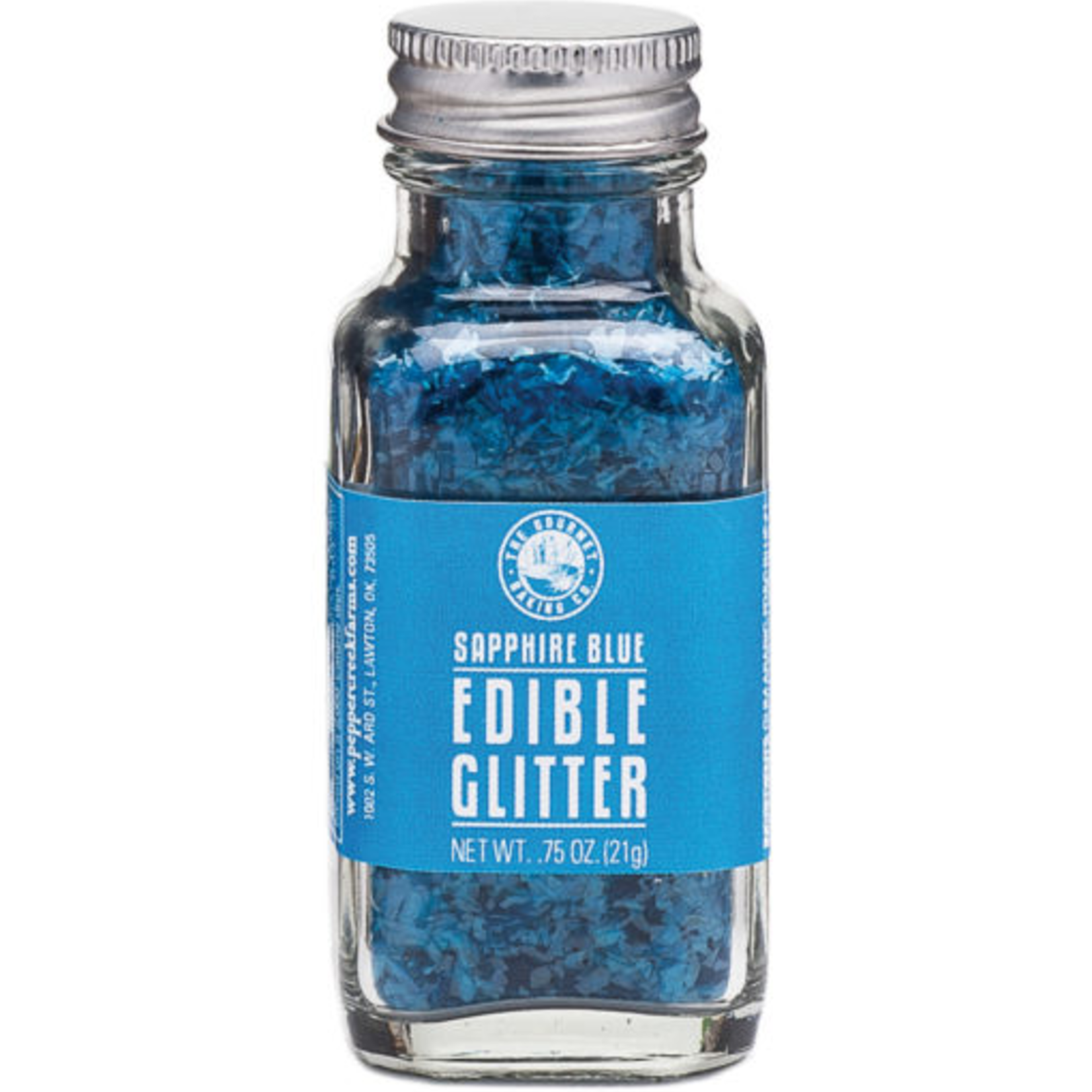 Pepper Creek Farms Sapphire Blue Edible Glitter | Pepper Creek Farms