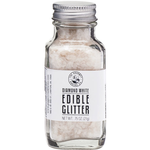 Pepper Creek Farms Diamond White Edible Glitter Sprinkles, 0.75 Oz.