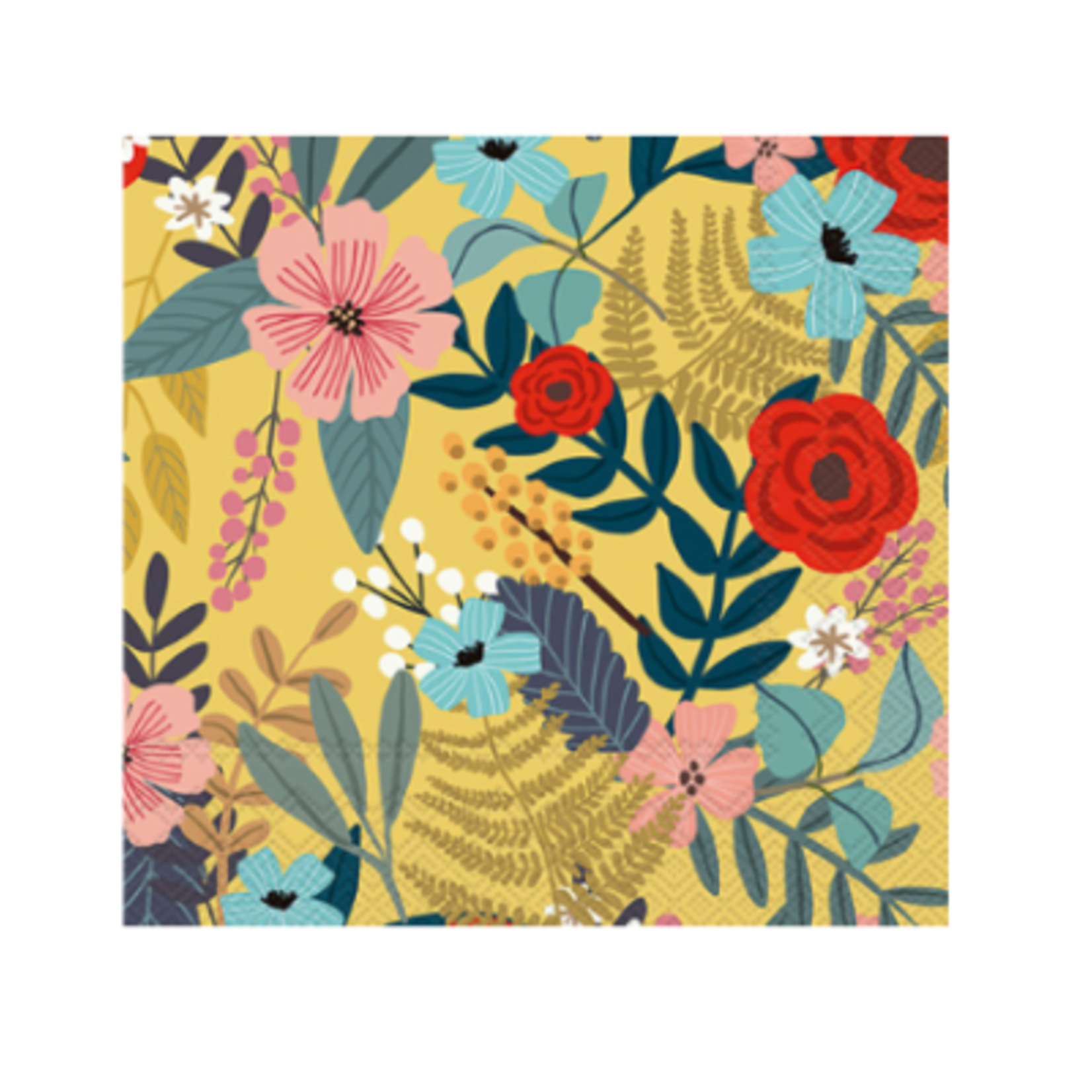 Boston International Luncheon Napkin, Laila Floral | Boston International