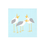 Boston International Luncheon Napkin, Seagulls | Boston International