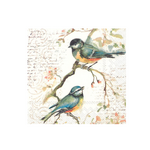 Boston International Luncheon Napkin, Happy Little Titmice | Boston International