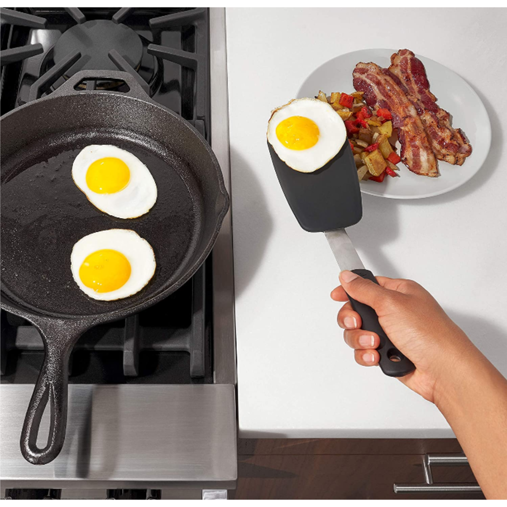 OXO Flexible Turner, Small - Silicone | OXO