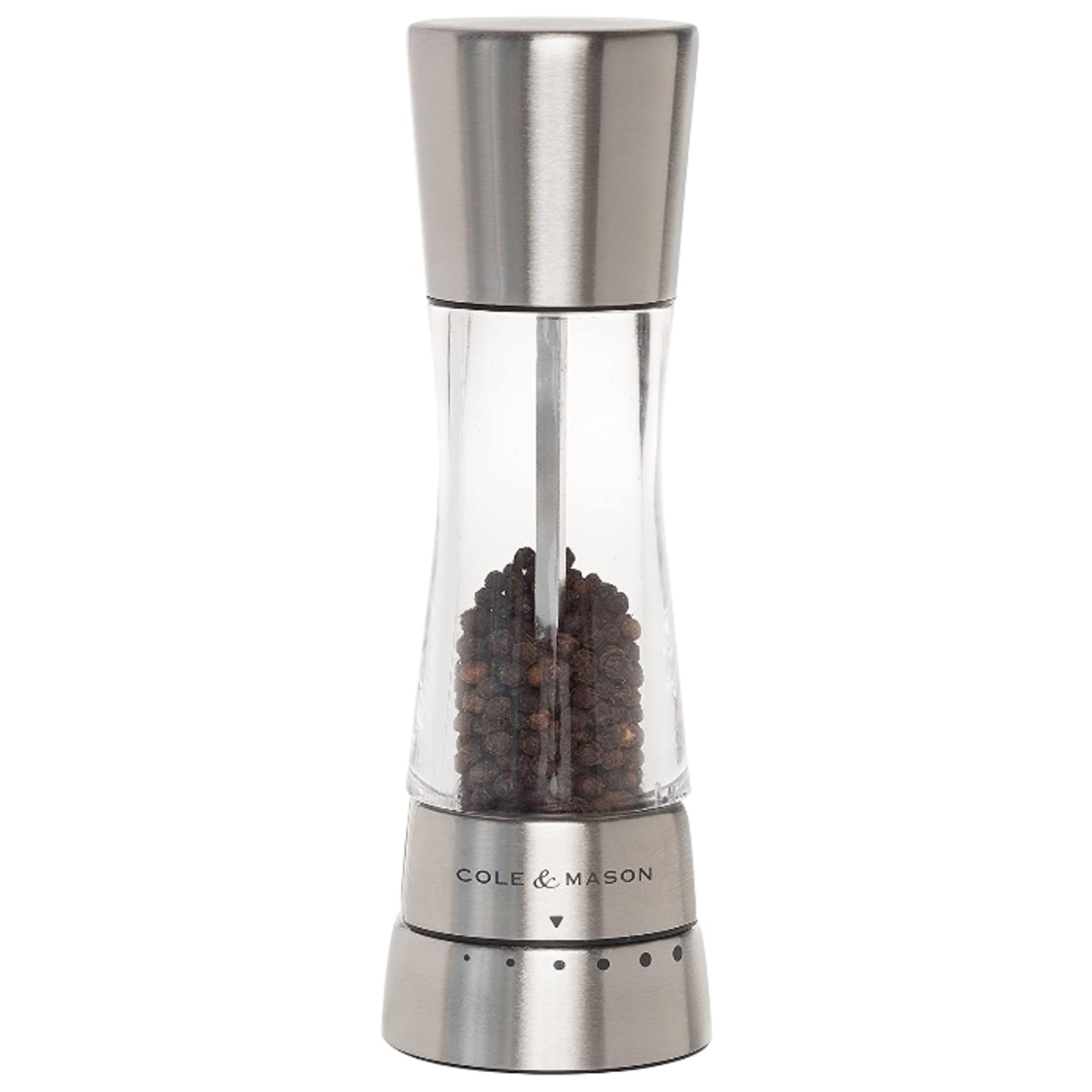 DKB Zyliss/Cole&Mason/Swissmar/AdHoc Derwent Pepper Mill, - Carbon Steel Mechanism | Cole & Mason