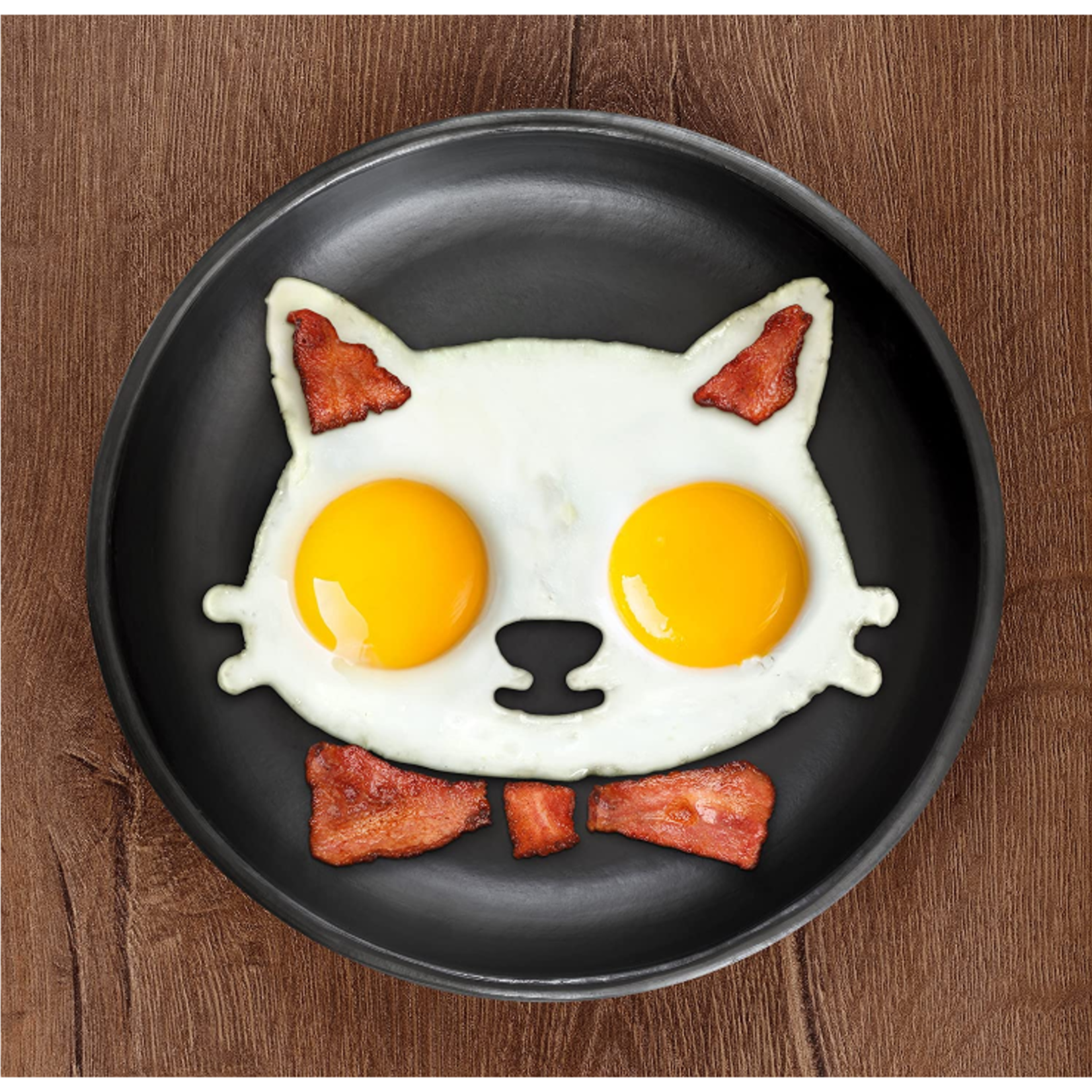 Fred & Friends Funny Side Up Egg Mold, Cat