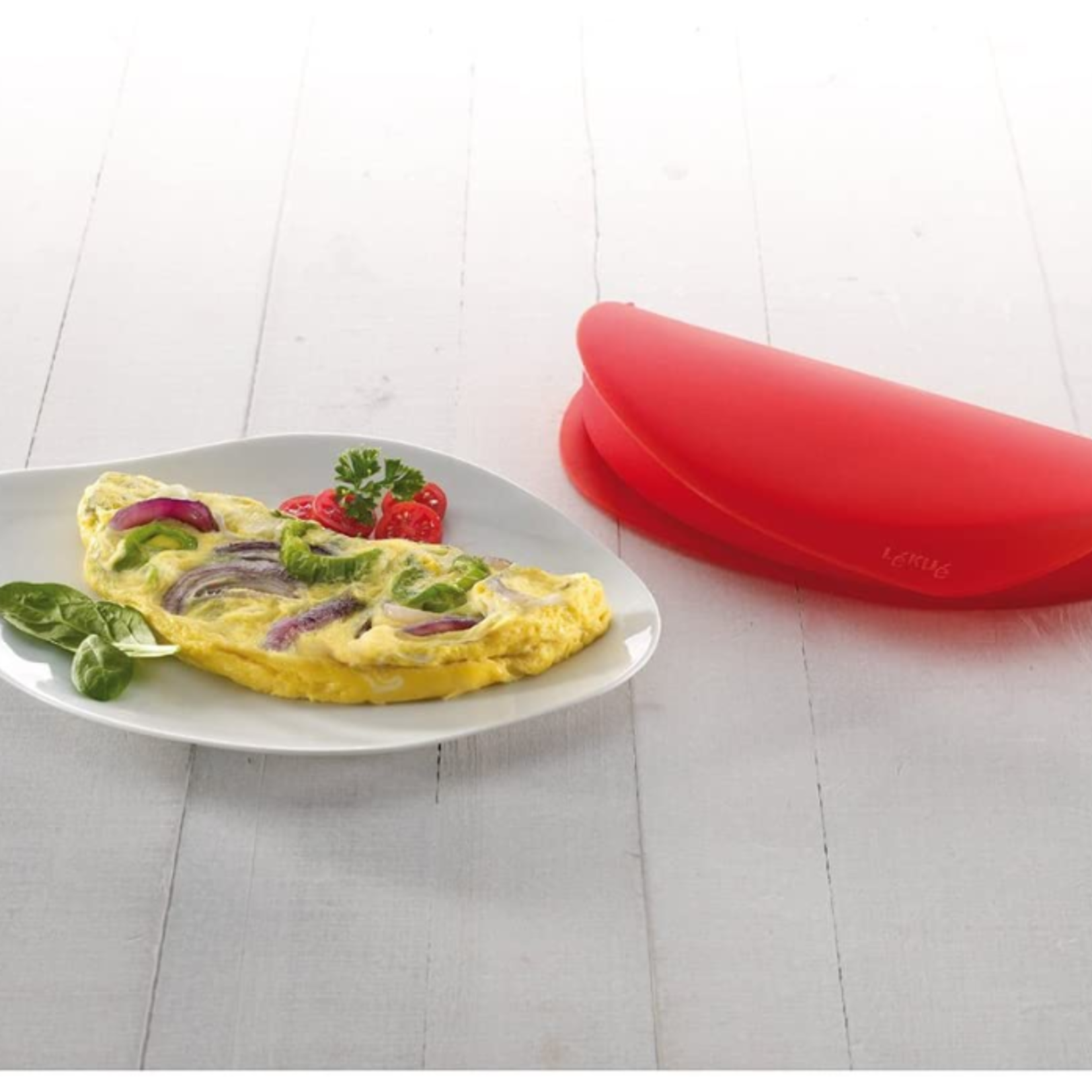 Lekue Omelet Cooker Red | Lekue