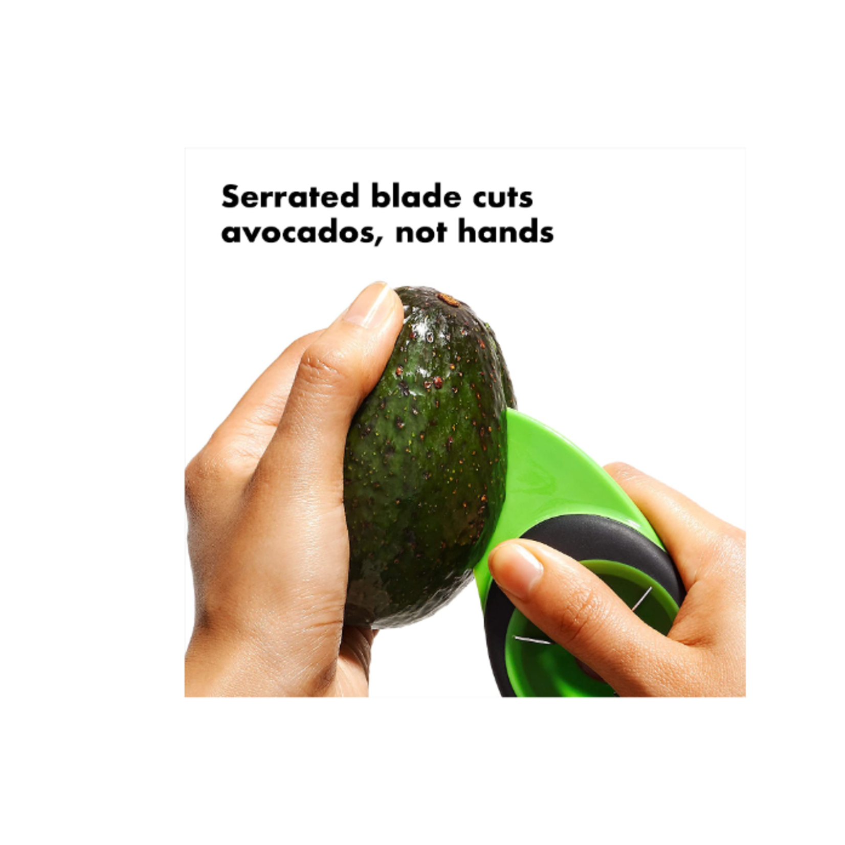 OXO 3-in-1 Avocado Slicer - Green | OXO Good Grips