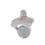 Kikkerland Bottle Opener "Open Here" | Kikkerland