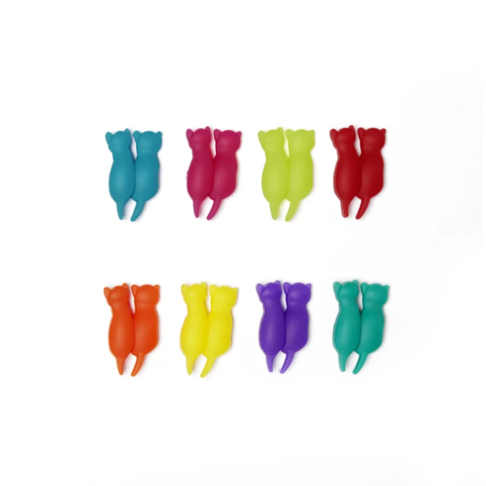 Kikkerland RAINBOW CAT DRINK MARKERS S/8 | Kikkerland Design