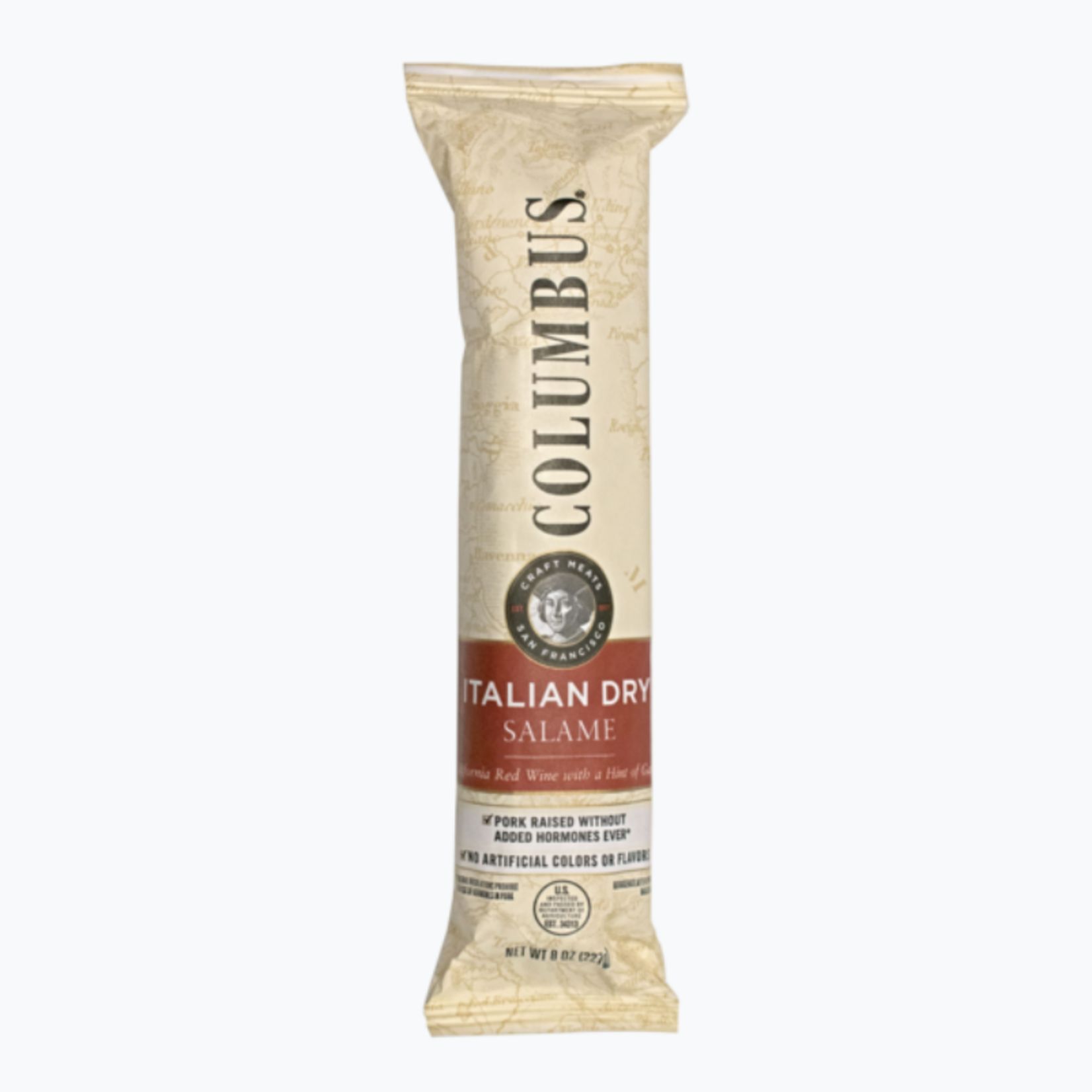Great Ciao Italian Dry Salame, Fine, Columbus, 8oz
