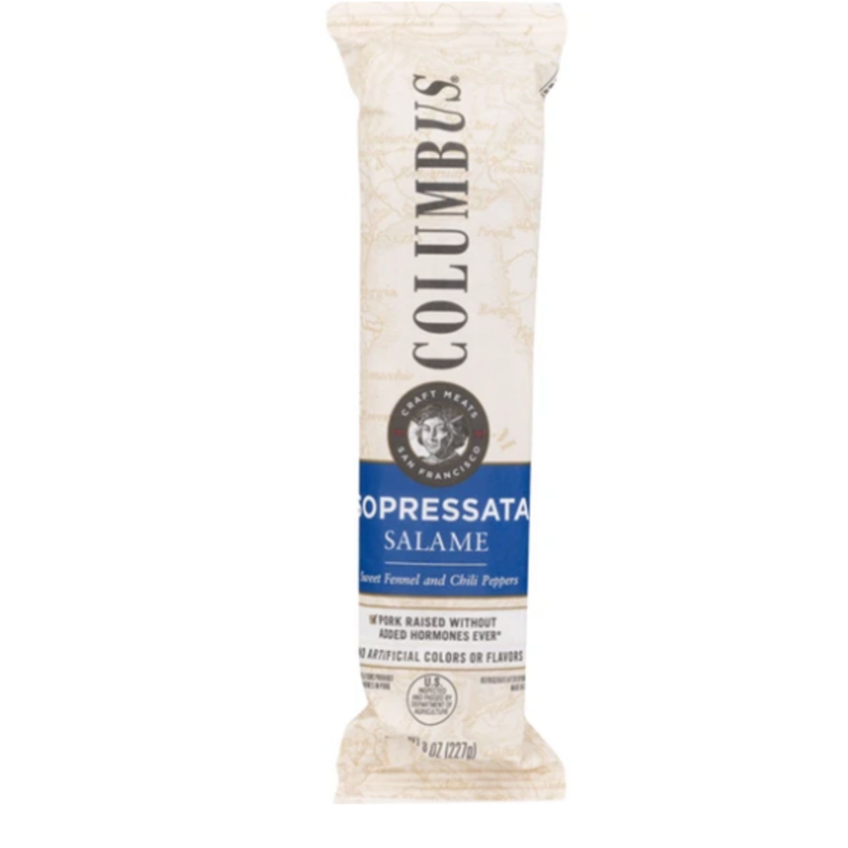 Great Ciao Sopressata Salame, Coarse, Columbus, 8oz