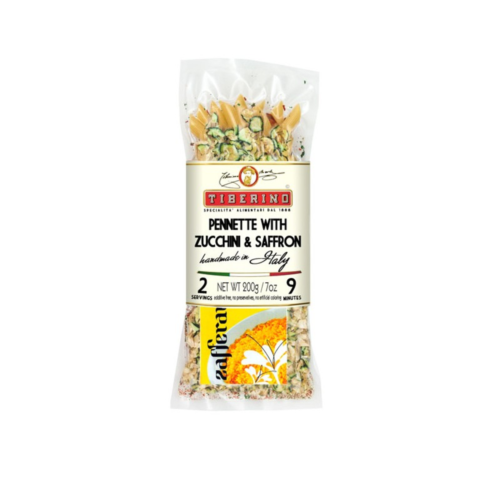 Tiberino, Penne Zucchine and Saffron