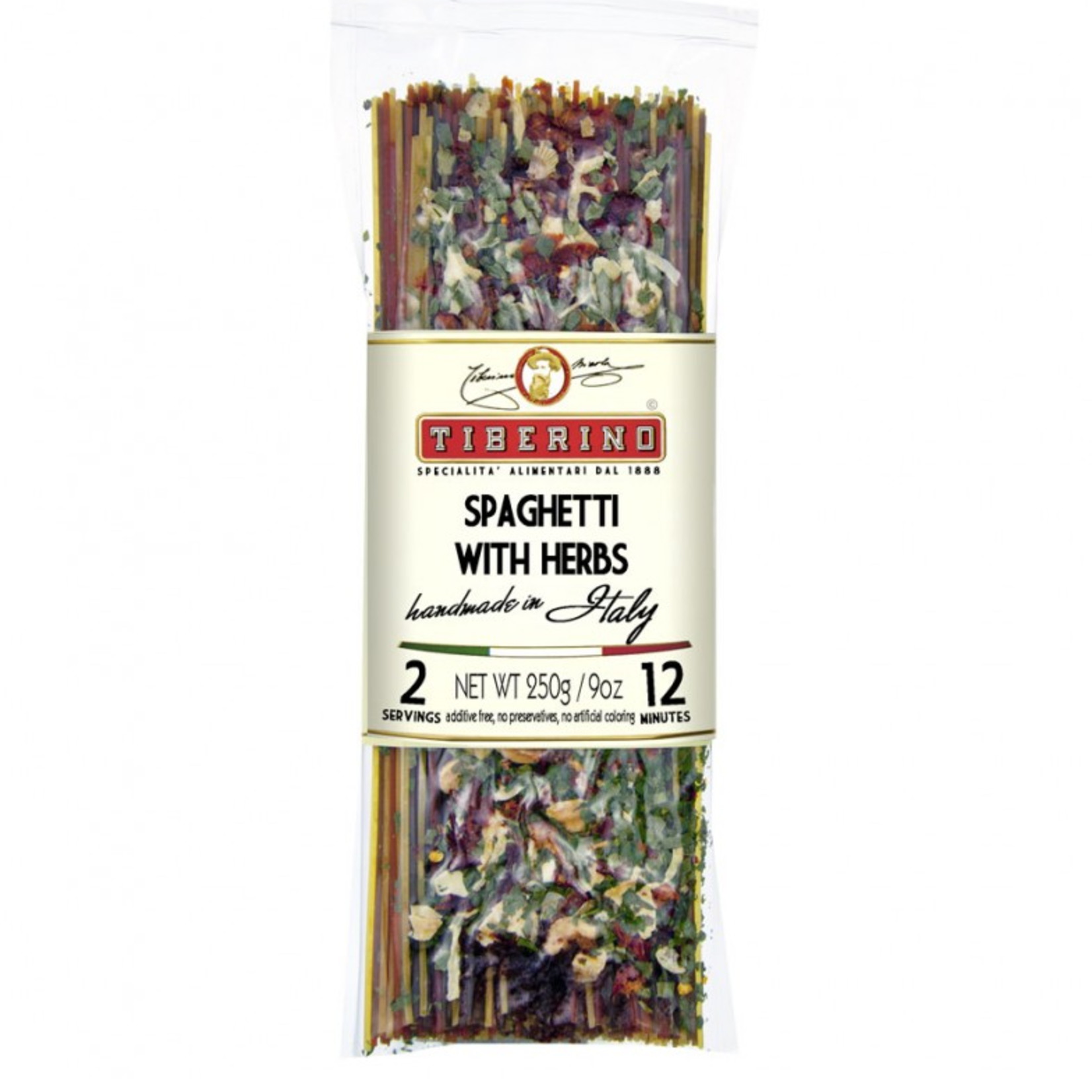 Tiberino, Spaghetti Tricolor w/Herbs | LVB Imports